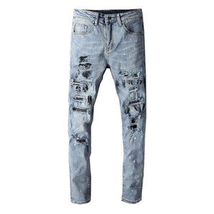 High Street Fashion Men Jeans  Slim Fit  Jeans